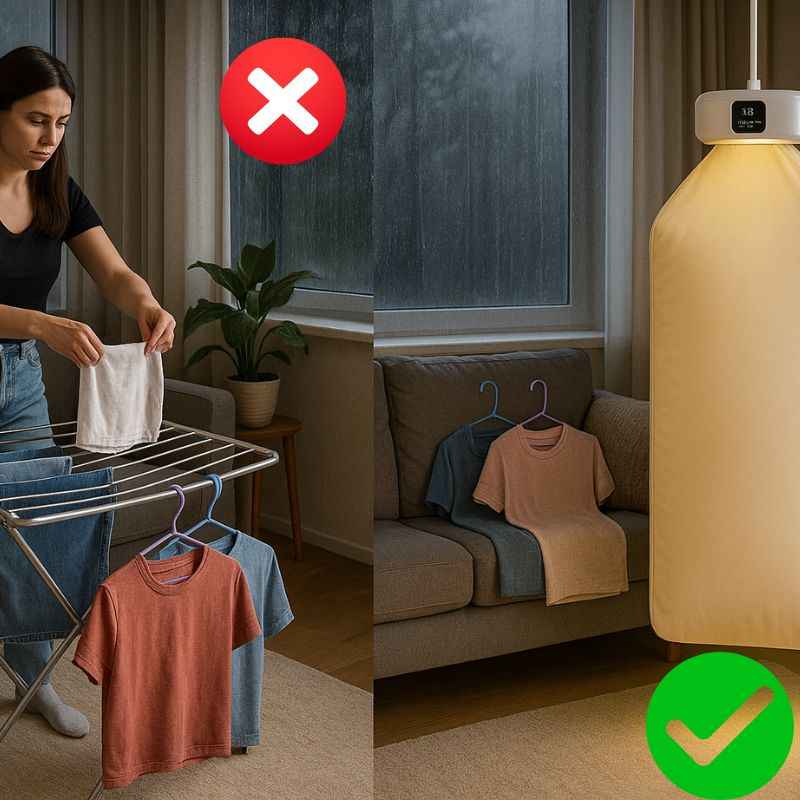 Secadora Eléctrica Portátil Zortins™ con 50% de DESCUENTO + EBOOK GRATIS SOLO para los primeros 50 compradores🎁🔥