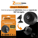 Mini Cámara de Seguridad FULL HD 1080P - SAFEVISIÓN + [ ¡REGALO EXCLUSIVO SOLO HASTA LAS 11:59 PM DE HOY] 🎁🔥
