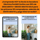 Secadora Eléctrica Portátil Zortins™ con 50% de DESCUENTO + EBOOK GRATIS SOLO para los primeros 50 compradores🎁🔥