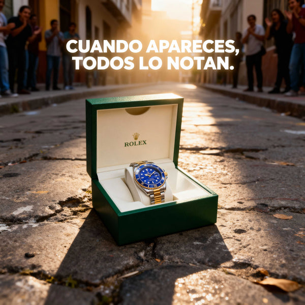 ¡RELÓGIO ZORTINS RLX A PRUEBA DE AGUA con 50% DE DESCUENTO + ENVÍO GRATIS y PAGO CONTRAENTREGA sólo para los primeros 50 compradores!